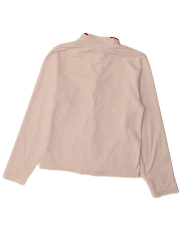 Adidas Træningsdragt til mænd Topjakke UK 12 Medium White Polyester
