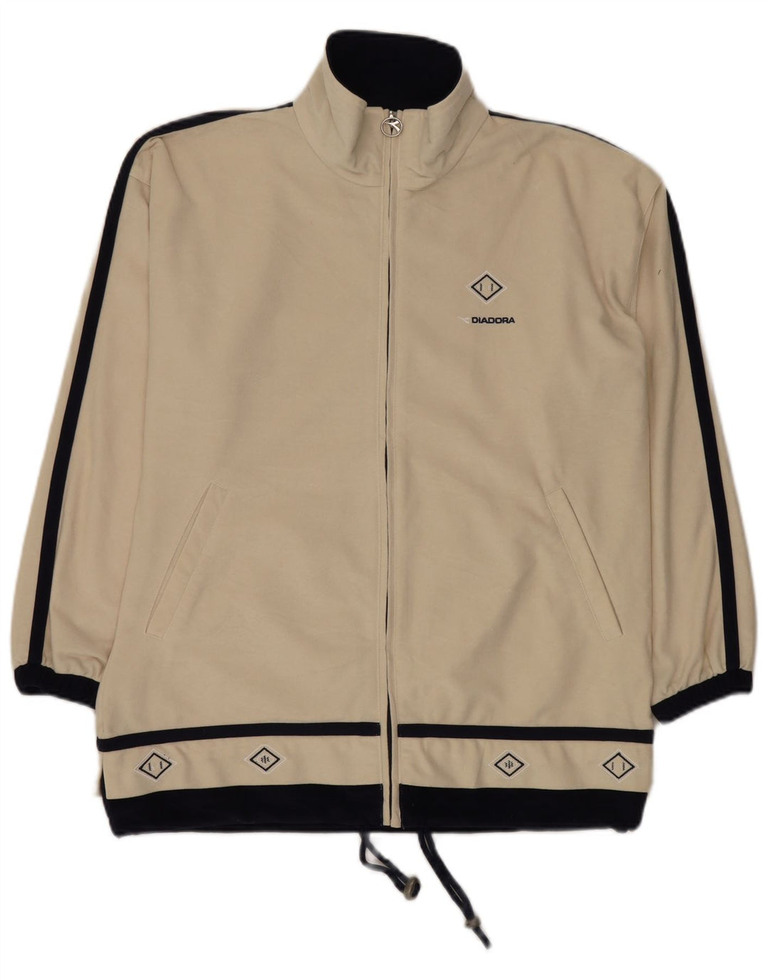 Diadora Træningsdragt til mænd Topjakke Medium Beige Colourblock