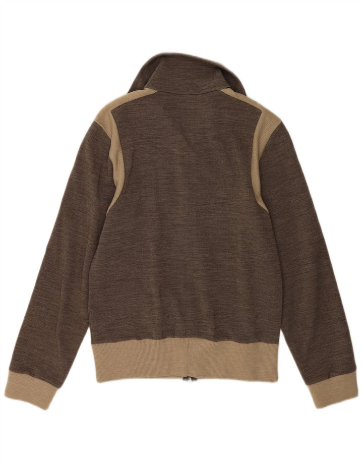 Vintage dame unisex træningsdragt Topjakke IT 44 Medium Grey Colourblock