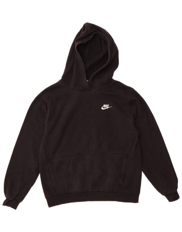 Nike Boys Hoodie Jumper 13-14 år XL Sort Bomuld