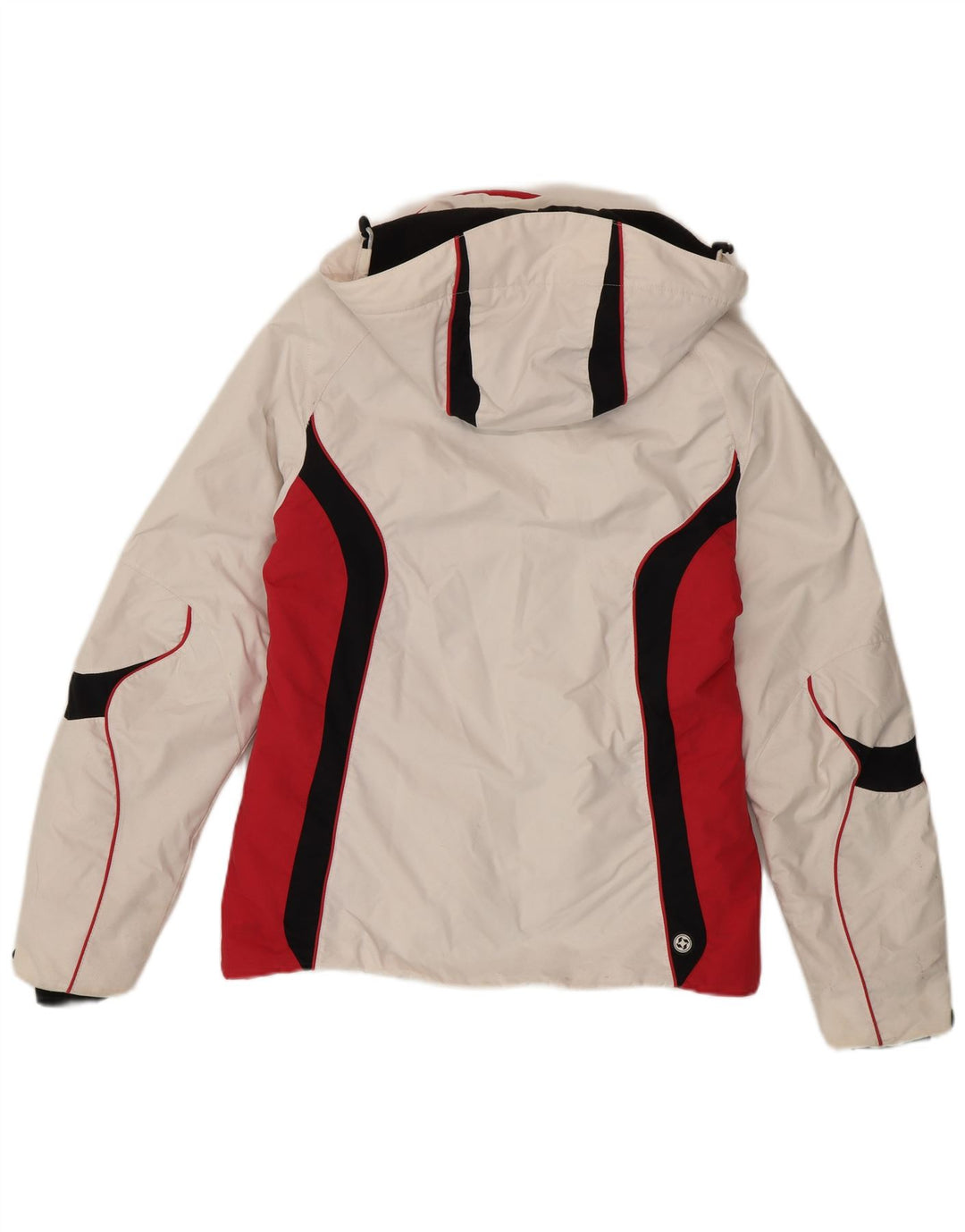 Colmar Dame Hætte Skijakke IT 42 Medium White Colourblock Sports