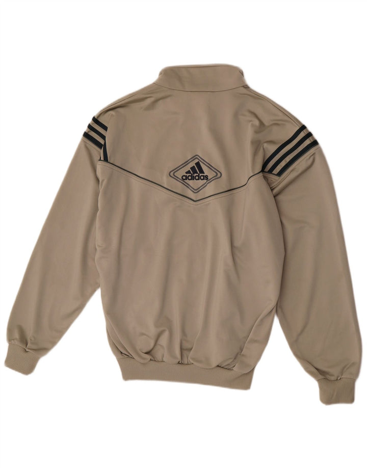 Adidas Træningsdragt til mænd Topjakke UK 38/40 Medium Grey Colourblock Polyester