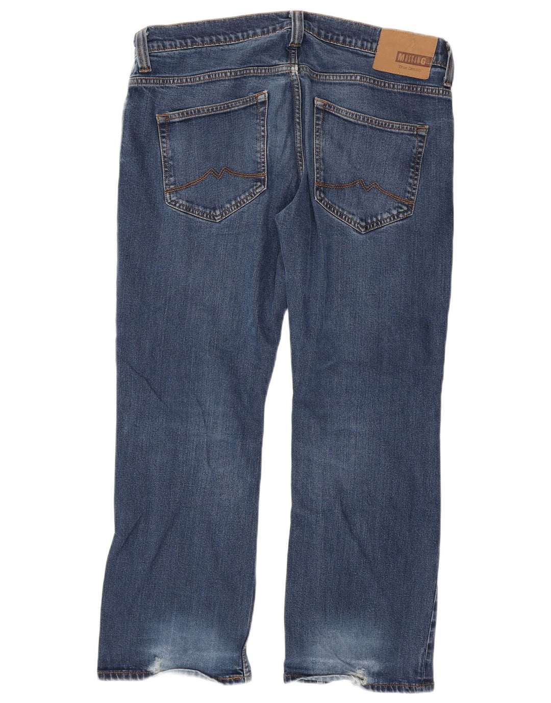 MUSTANG Straight Jeans til mænd W38 L29 Blå