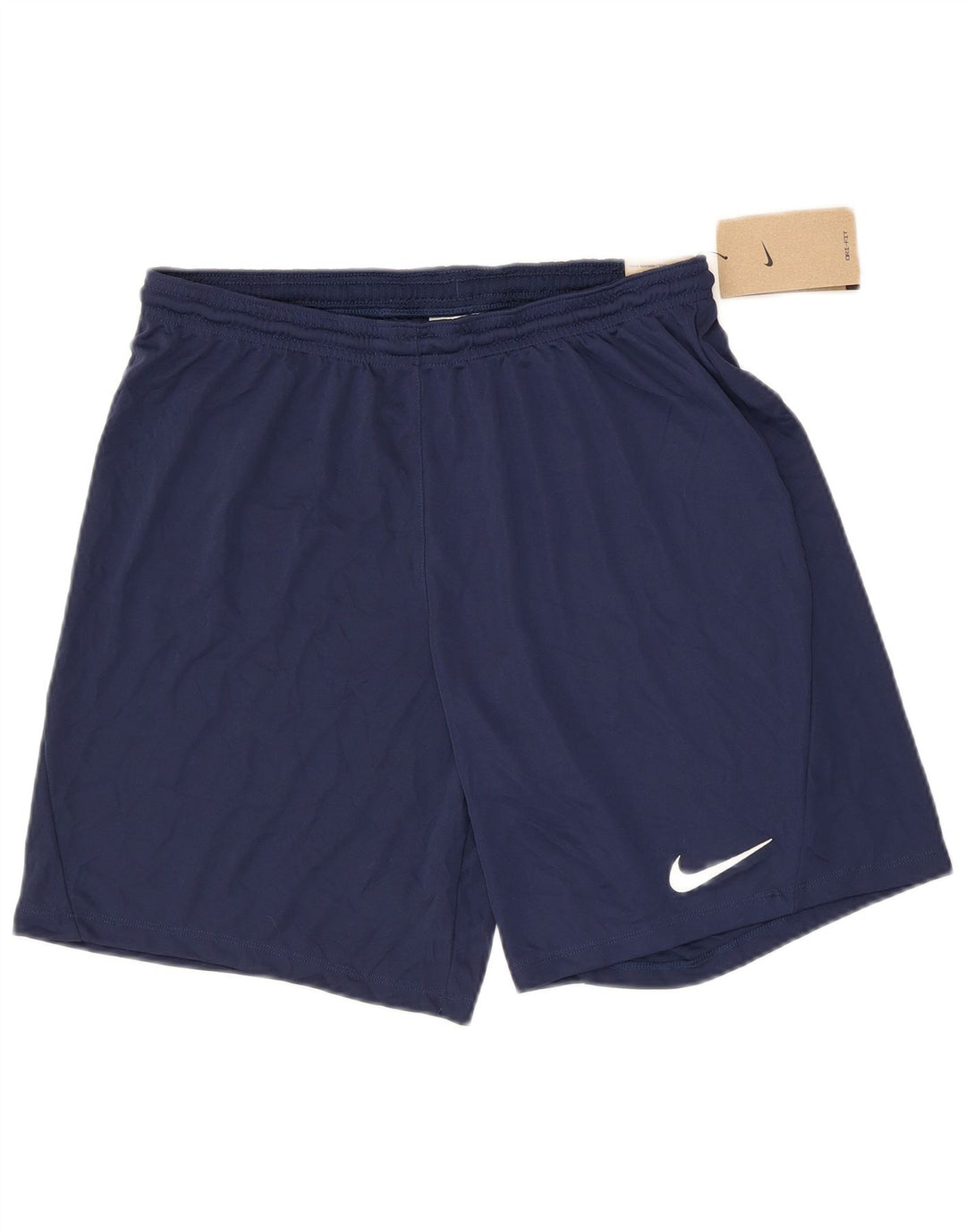 Nike Herre Dri Fit sportsshorts store marineblå polyester