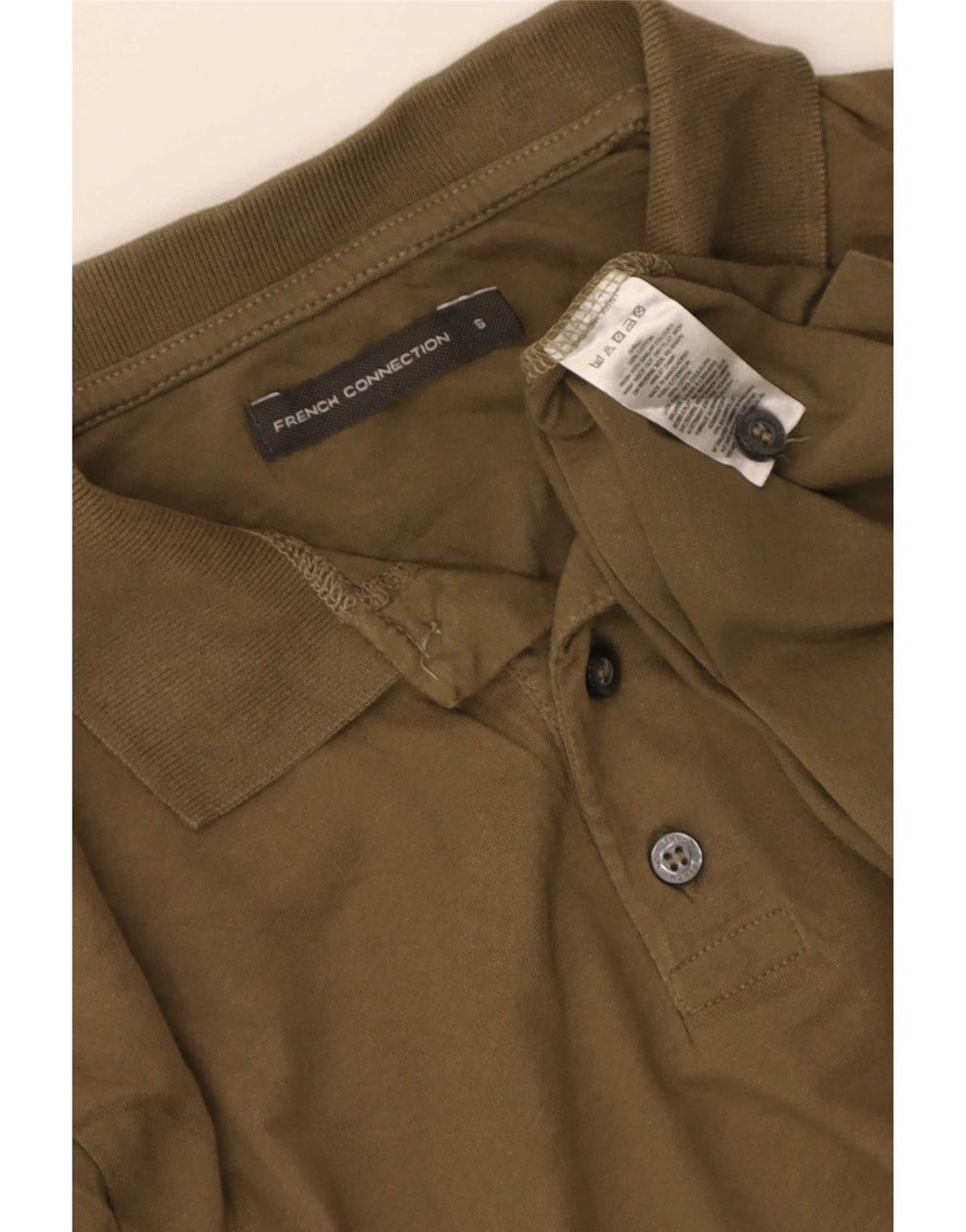 French Connection Polstret Herrejakke Lille Khaki Bomuld