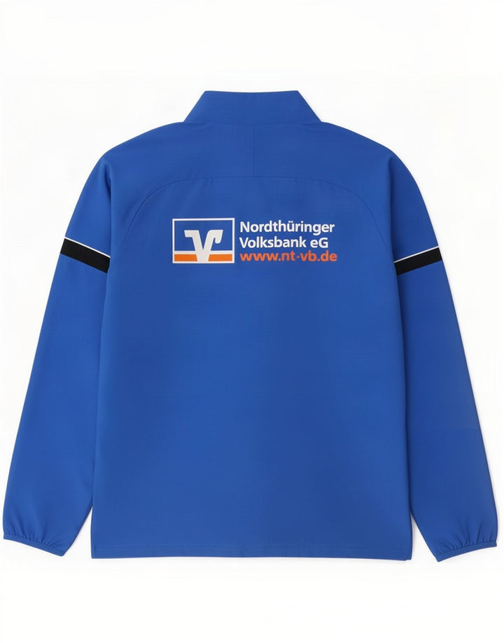 Nike Herre Dri Fit Grafisk træningsdragt Topjakke Medium Blue Colourblock