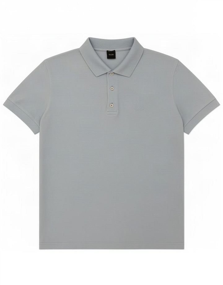 Hugo Boss Herre poloshirt Medium Blue Bomuld