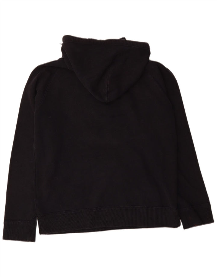 Gap Herre grafisk hættetrøje Jumper Medium Sort Bomuld
