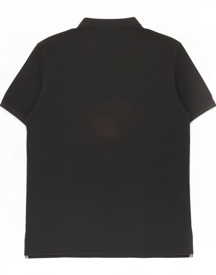 Massimo Dutti Herre Regular Fit Polo Shirt 2XL Sort