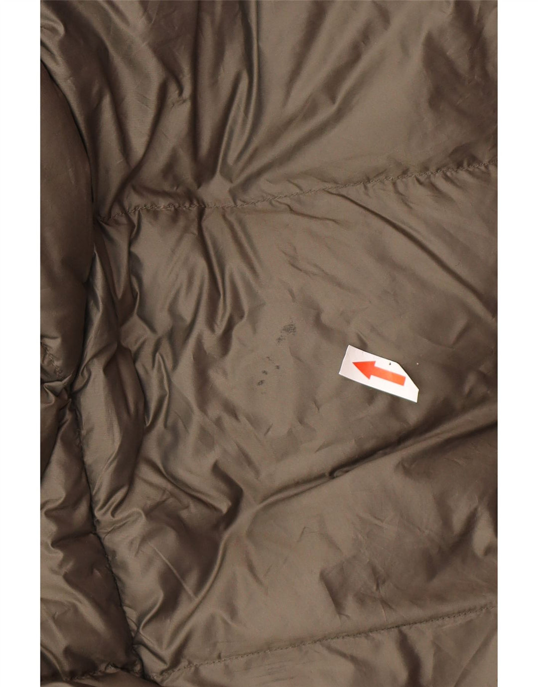 Jack Wills Dame Hætte Polstret Frakke UK 14 Stor Khaki Polyester