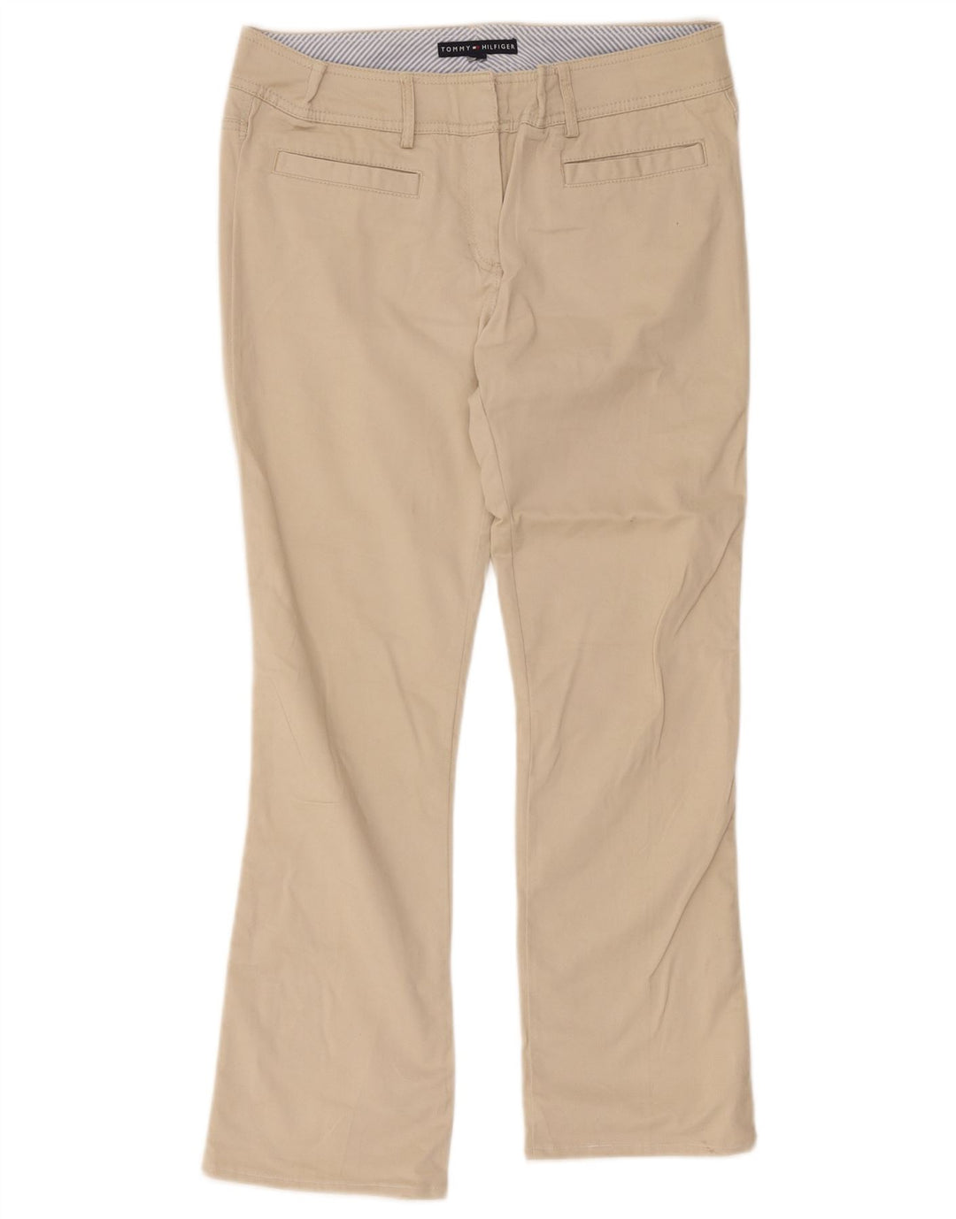 Tommy Hilfiger Dame Bootcut Casual Bukser W34 L28 Beige