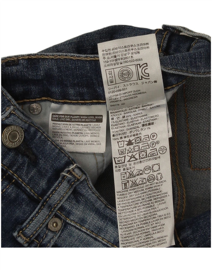 Levi's Herre 511 Slim Jeans W32 L34 Blå Bomuld
