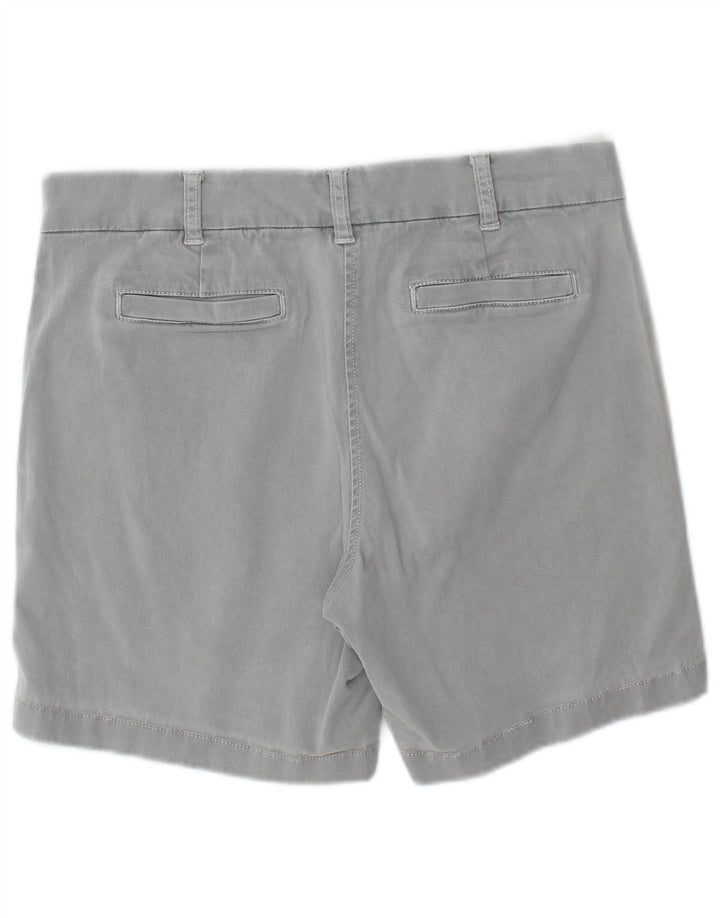 J. CREW Chino Shorts til kvinder US 8 Medium W30 Grå Bomuld