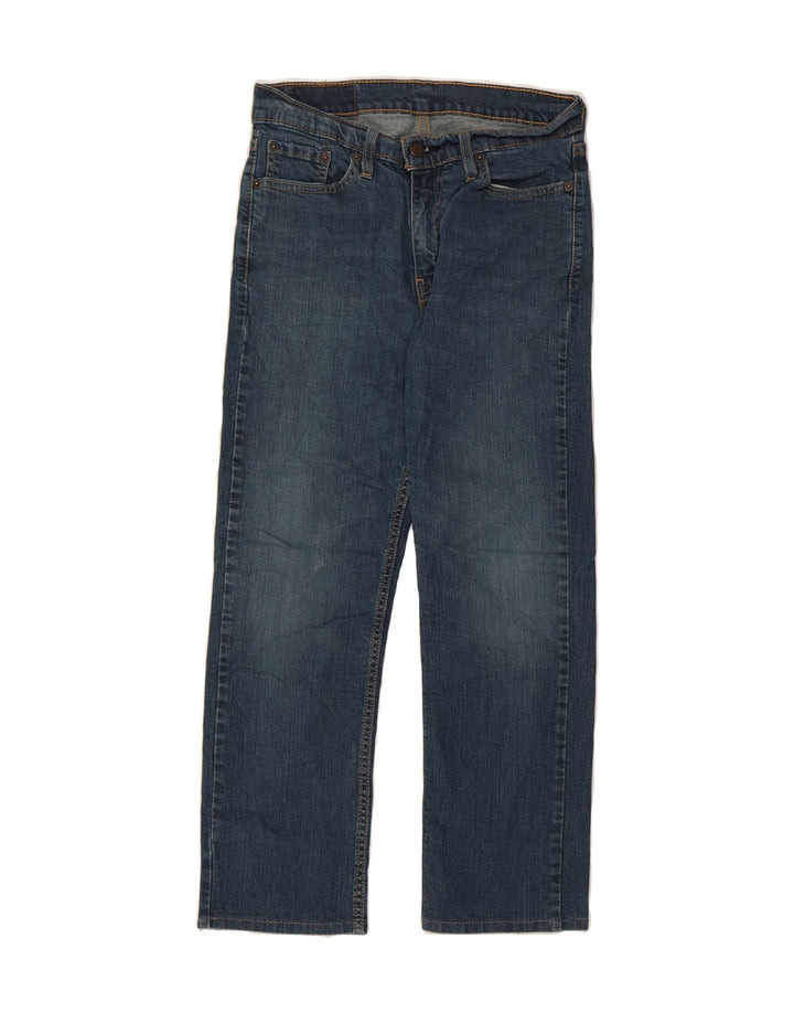 LEVI'S Mens 514 Straight Jeans W30 L25 Blue Cotton Vintage Levi's and Second-Hand Levi's from Messina Hembry 