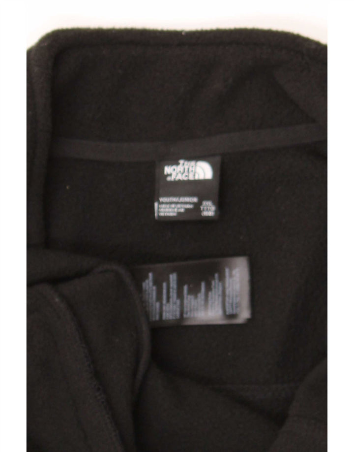 The North Face Boys Fleecejakke 15-16 år 3XL Sort