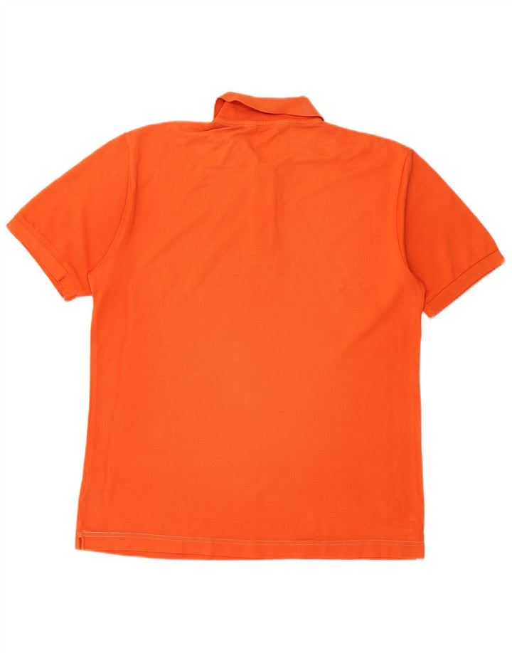 Kappa herre poloskjorte stor orange bomuld