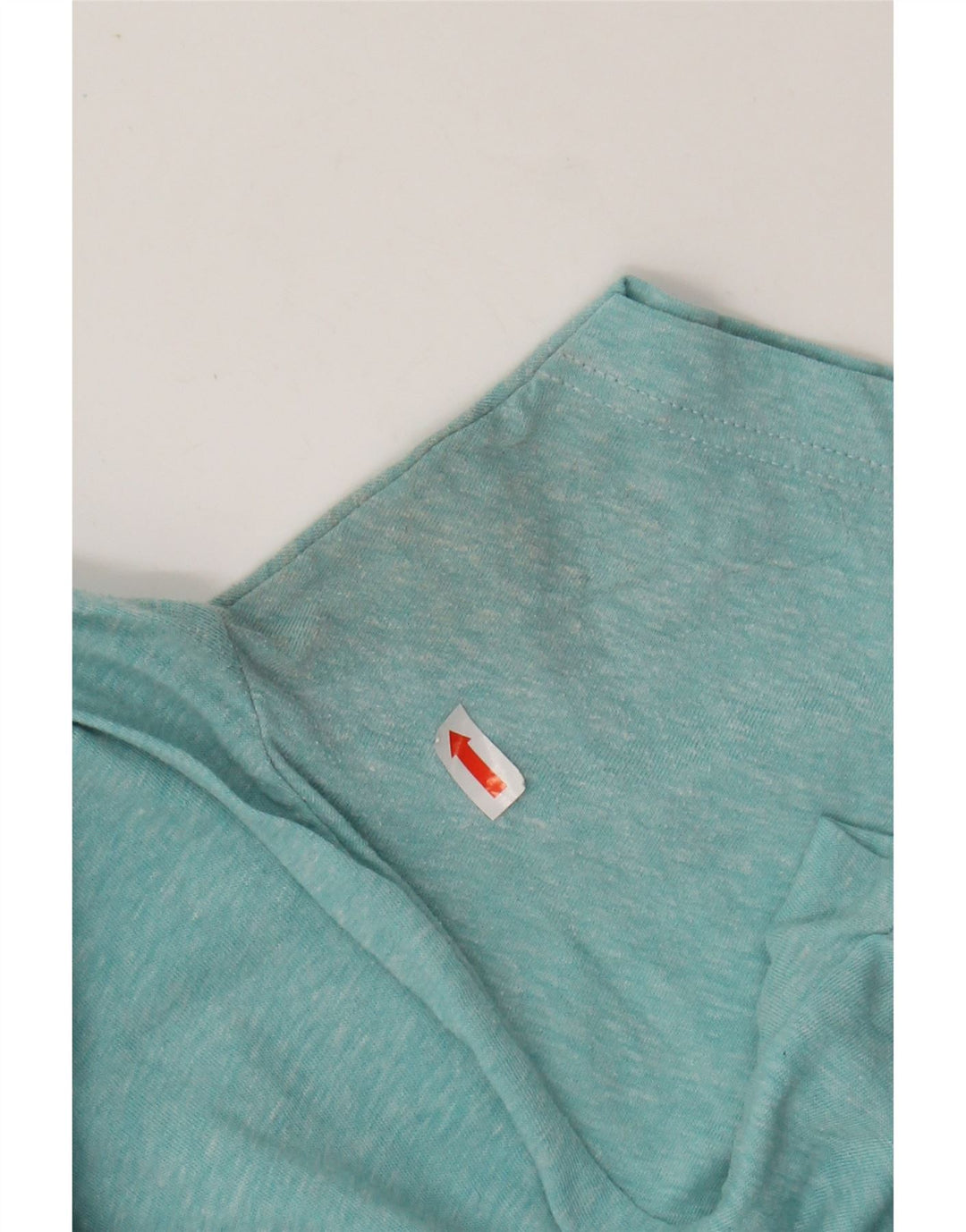 HURLEY Herre Premium Fit grafisk T-shirt top lille turkis flækket bomuld