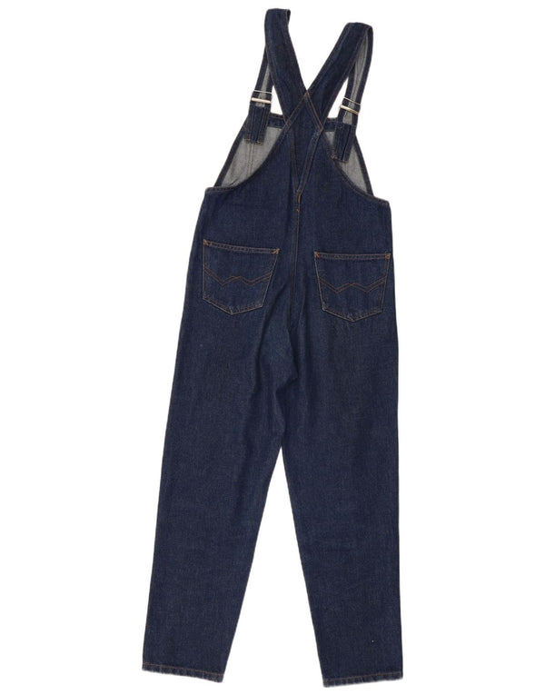 Benetton Pigebukser Slim Jeans 9-10 år W28 L26 Marineblå Bomuld