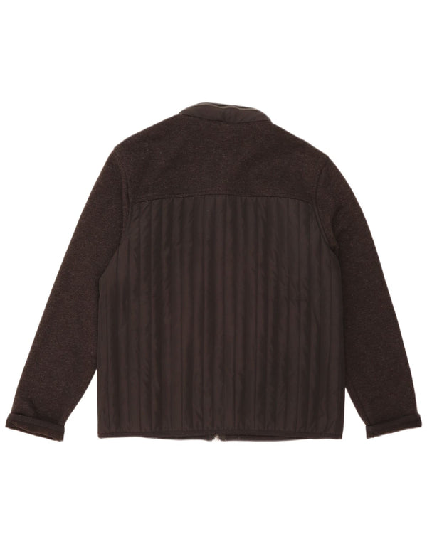 Marks & Spencer Herre Blue Harbor, polstret hættejakke UK 38 Medium Black