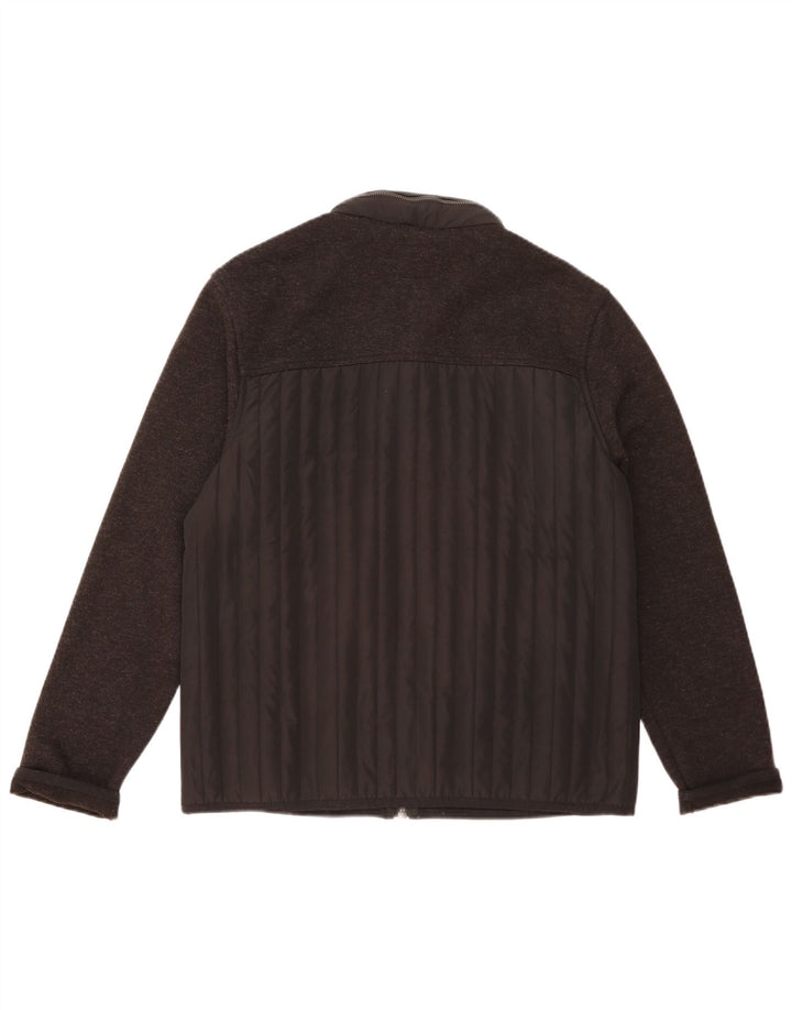 Marks & Spencer Herre Blue Harbor, polstret hættejakke UK 38 Medium Black