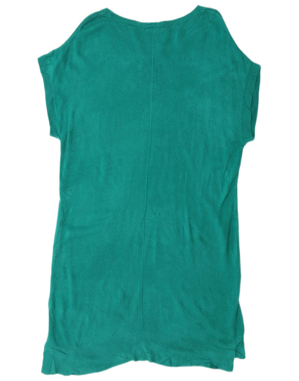 Marks & Spencer Womens Shift Dress UK 24 4XL Grøn Polyester