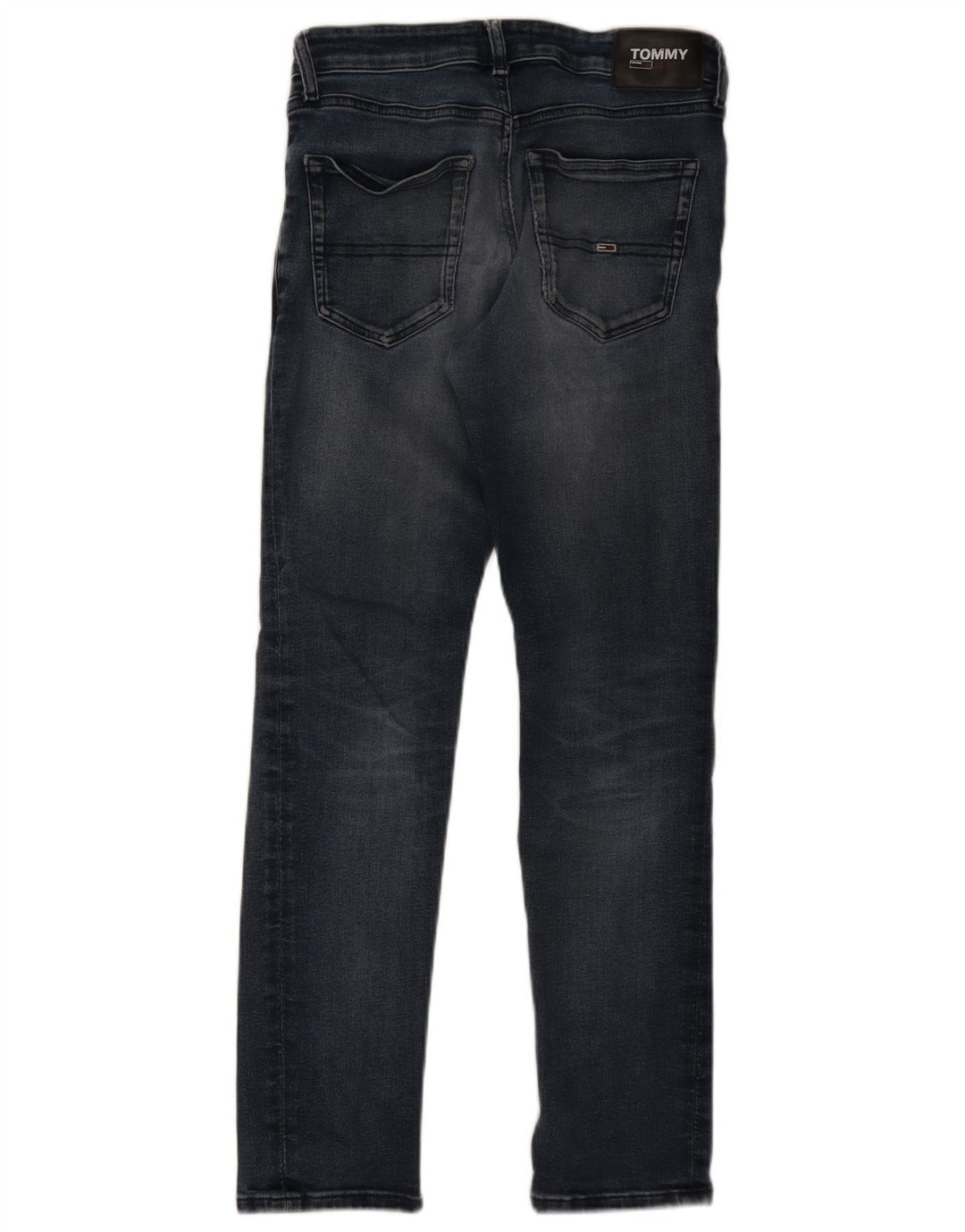 Tommy Hilfiger Herre Slim Jeans W30 L30 Blå Bomuld