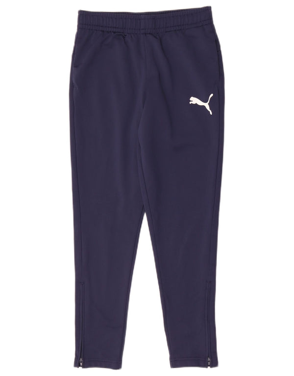 Puma Træningsdragt Bukser til drenge 9-10 år Navy Blue Polyester