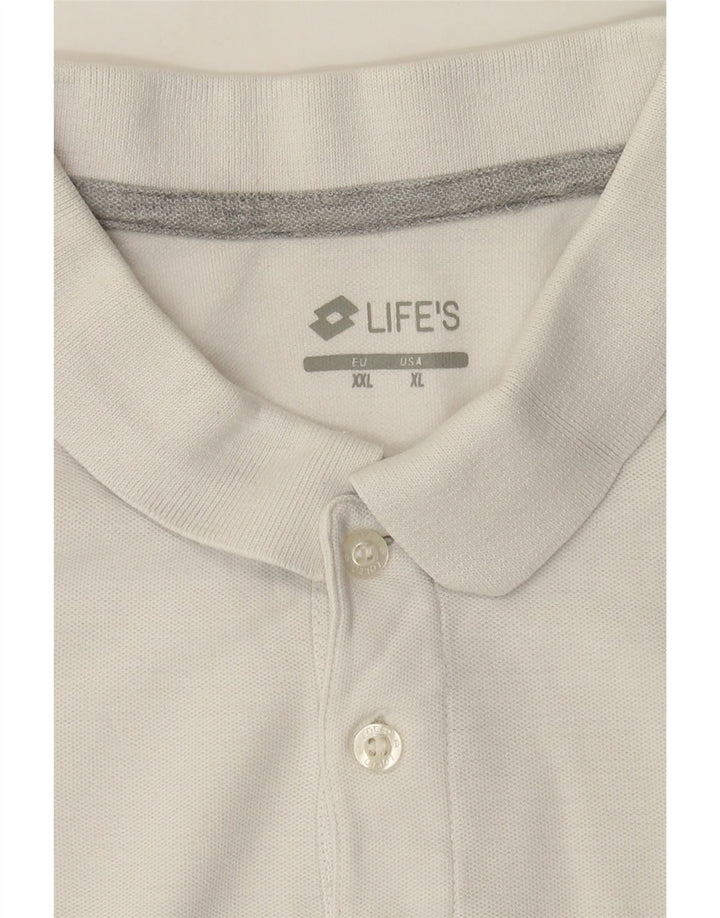 Lotto Herre Life's Polo XL Hvid