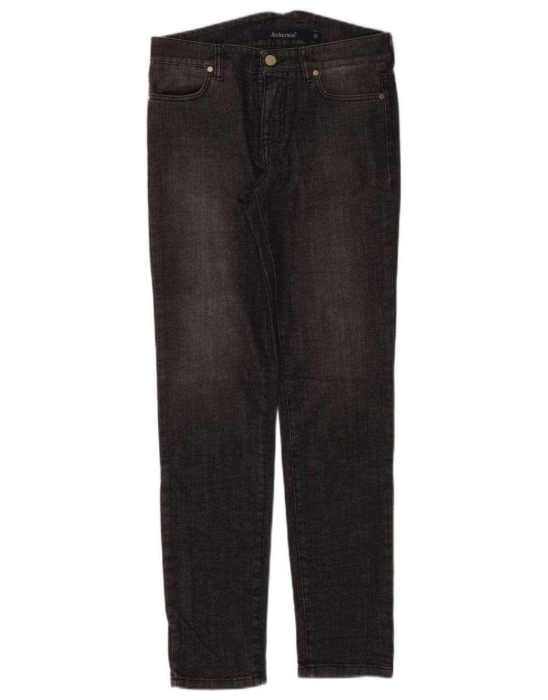 Jeckerson Dame Slim Jeans W27 L29 Sort Bomuld
