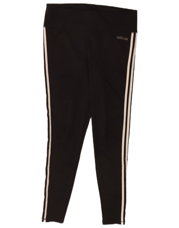 Adidas Womens Climalite Leggings UK 20/22 XL Black Sports