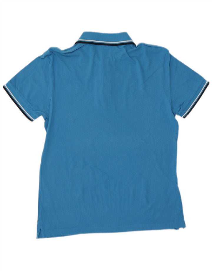 DIADORA Poloskjorte til mænd, lille blå bomuld