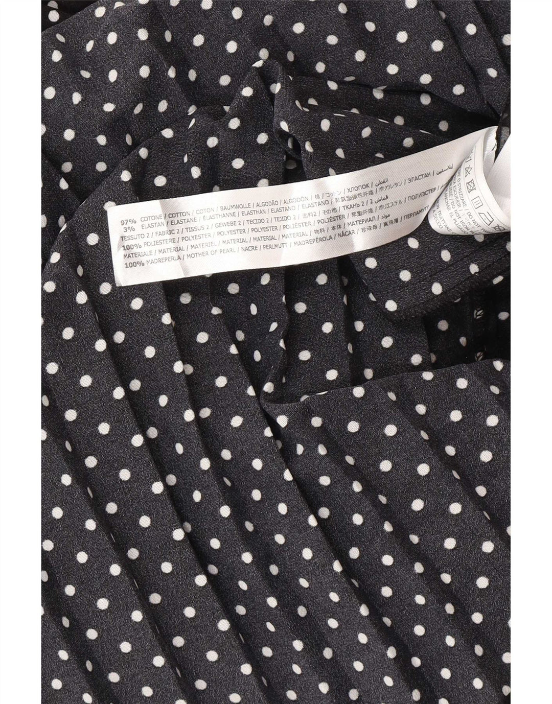 Simona Barbieri Dame Twinset Maxi Dress IT 42 Medium Black Polka Dot