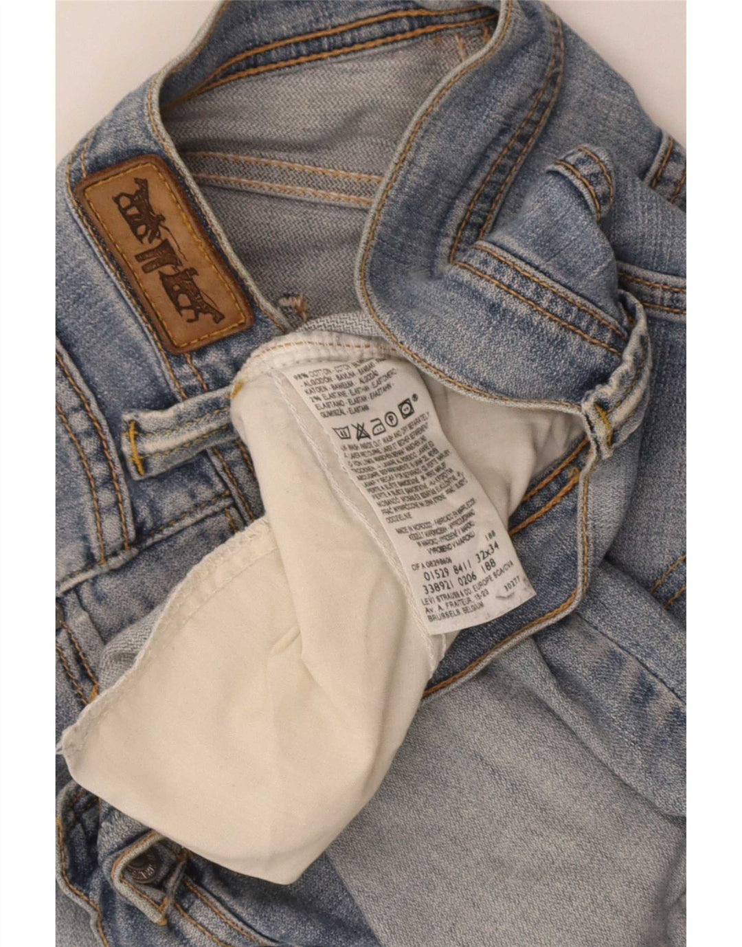 Levi's Dame Flared Jeans W32 L30 Blå Bomuld