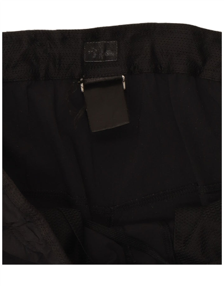 ADIDAS Womens Bermuda Sport Shorts UK 16 Large  Black Vintage Adidas and Second-Hand Adidas from Messina Hembry 