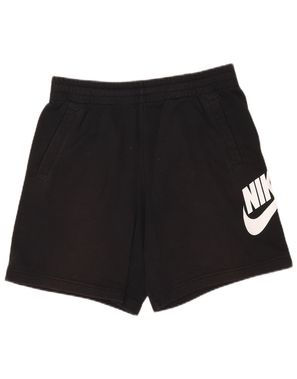 Nike drenge grafiske sportsshorts 13-14 år XL sort bomuld