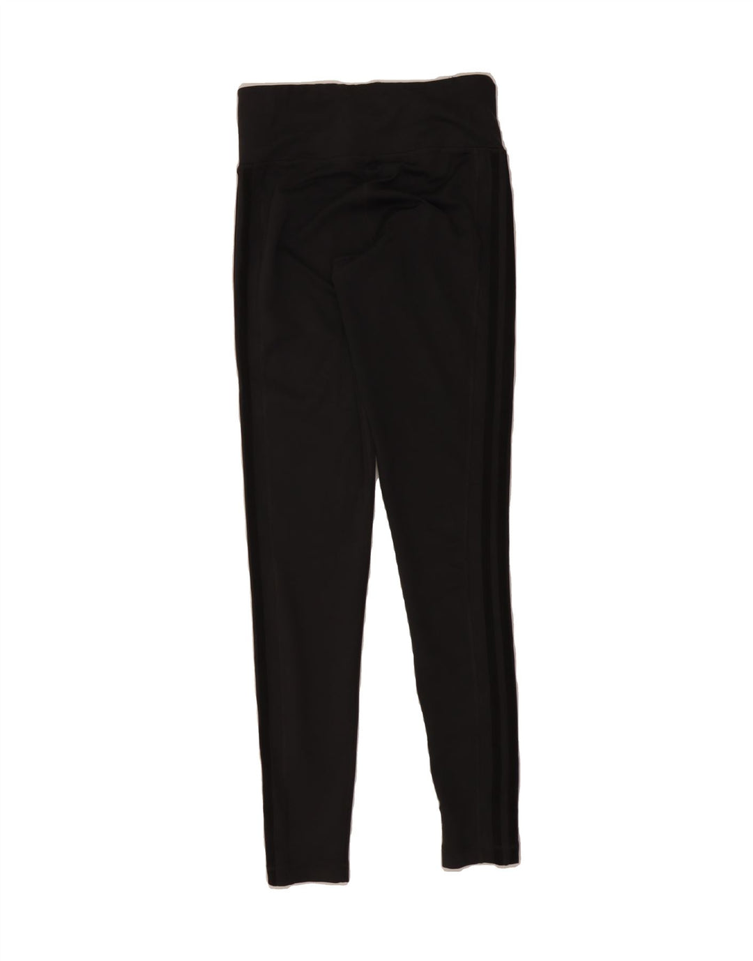 ADIDAS Womens Leggings UK 8/10 Small  Black Polyester Vintage Adidas and Second-Hand Adidas from Messina Hembry 