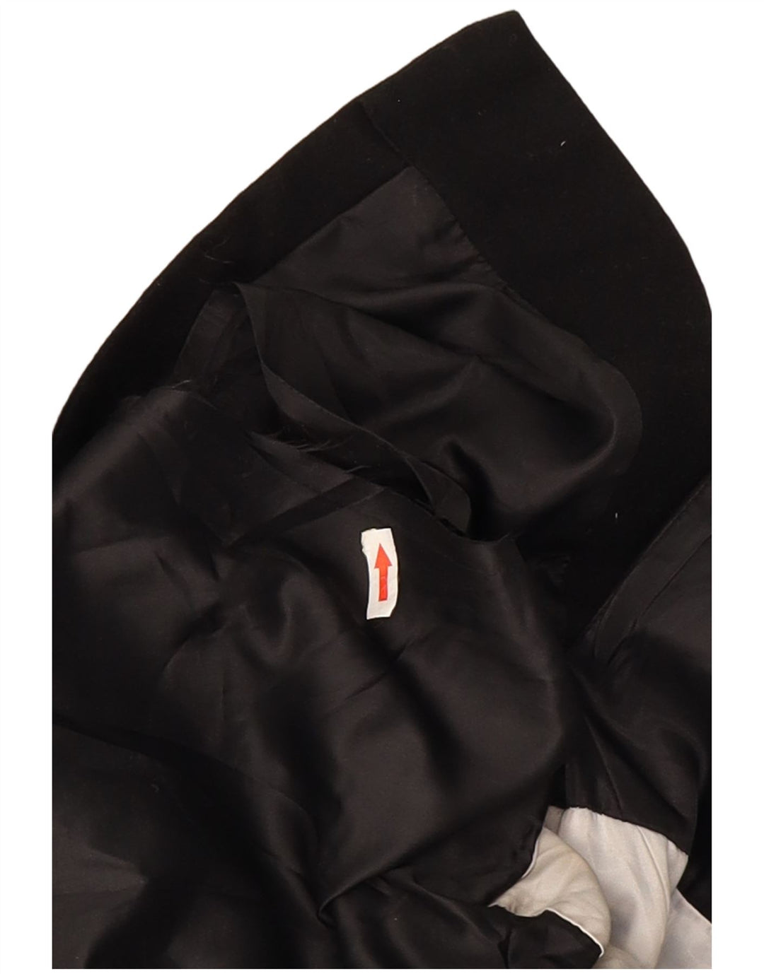 French Connection Herre Pea Coat UK 40 Large Black