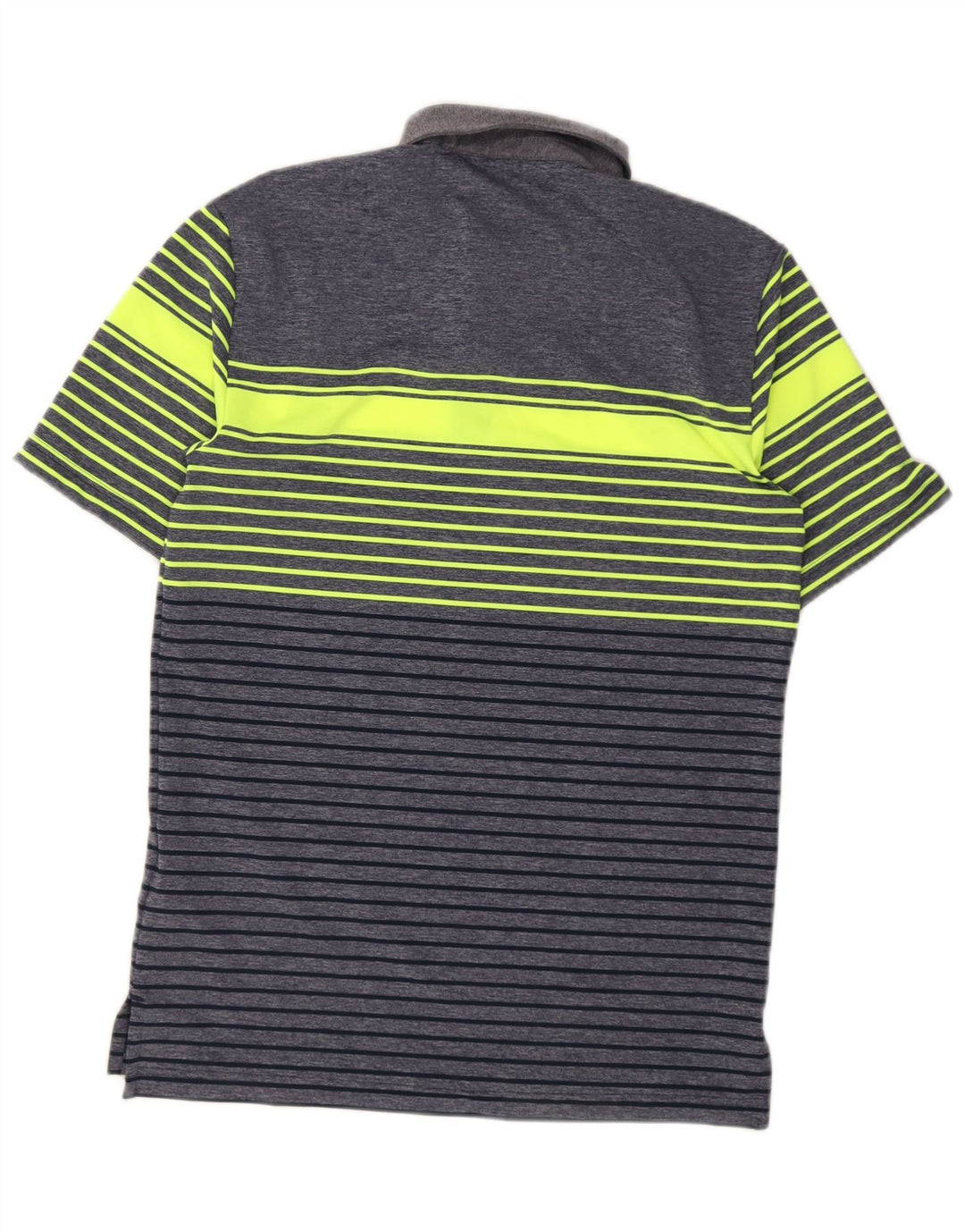 Adidas Poloshirt til mænd XS Marineblå stribet polyester