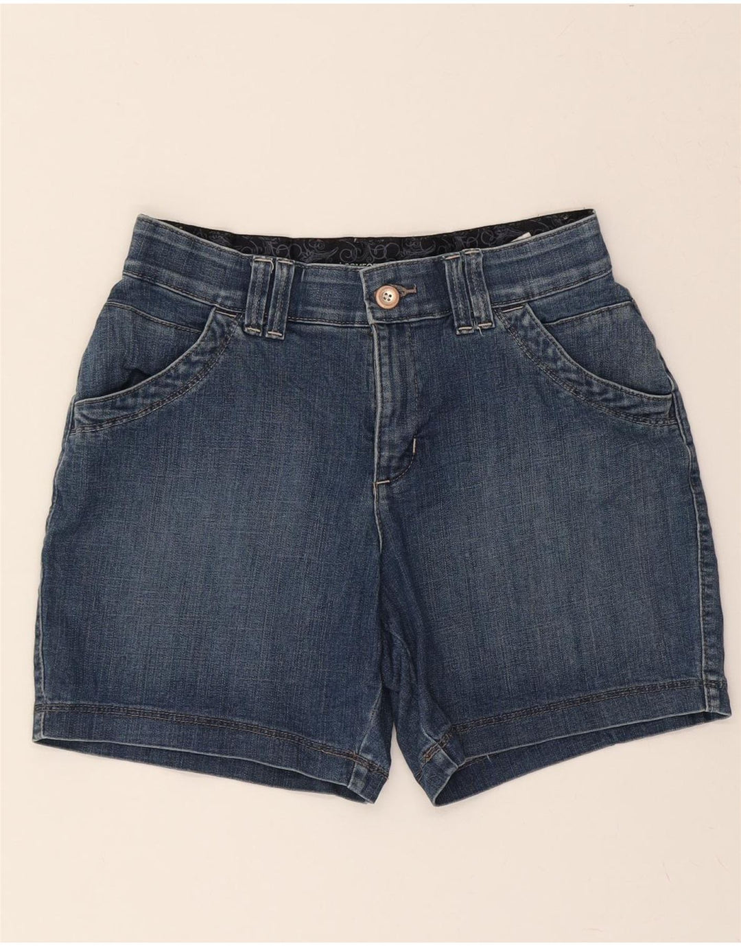 LEE Womens Denim Shorts W26 Small Blue Vintage Lee and Second-Hand Lee from Messina Hembry 