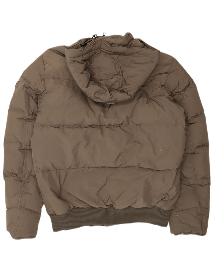 Woolrich Herre hættepolstret jakke UK 36 Small Khaki