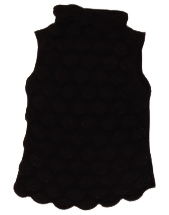 Emporio Armani Dame Vest Tank Top IT 40 Lille Sort Uld