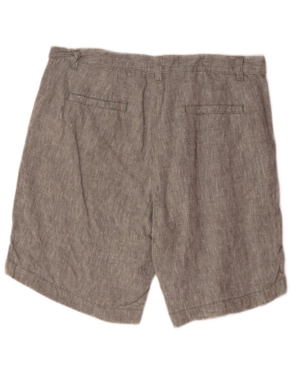 Dacks højtaljede chinoshorts til kvinder EU 44 XL W34 Grå hør