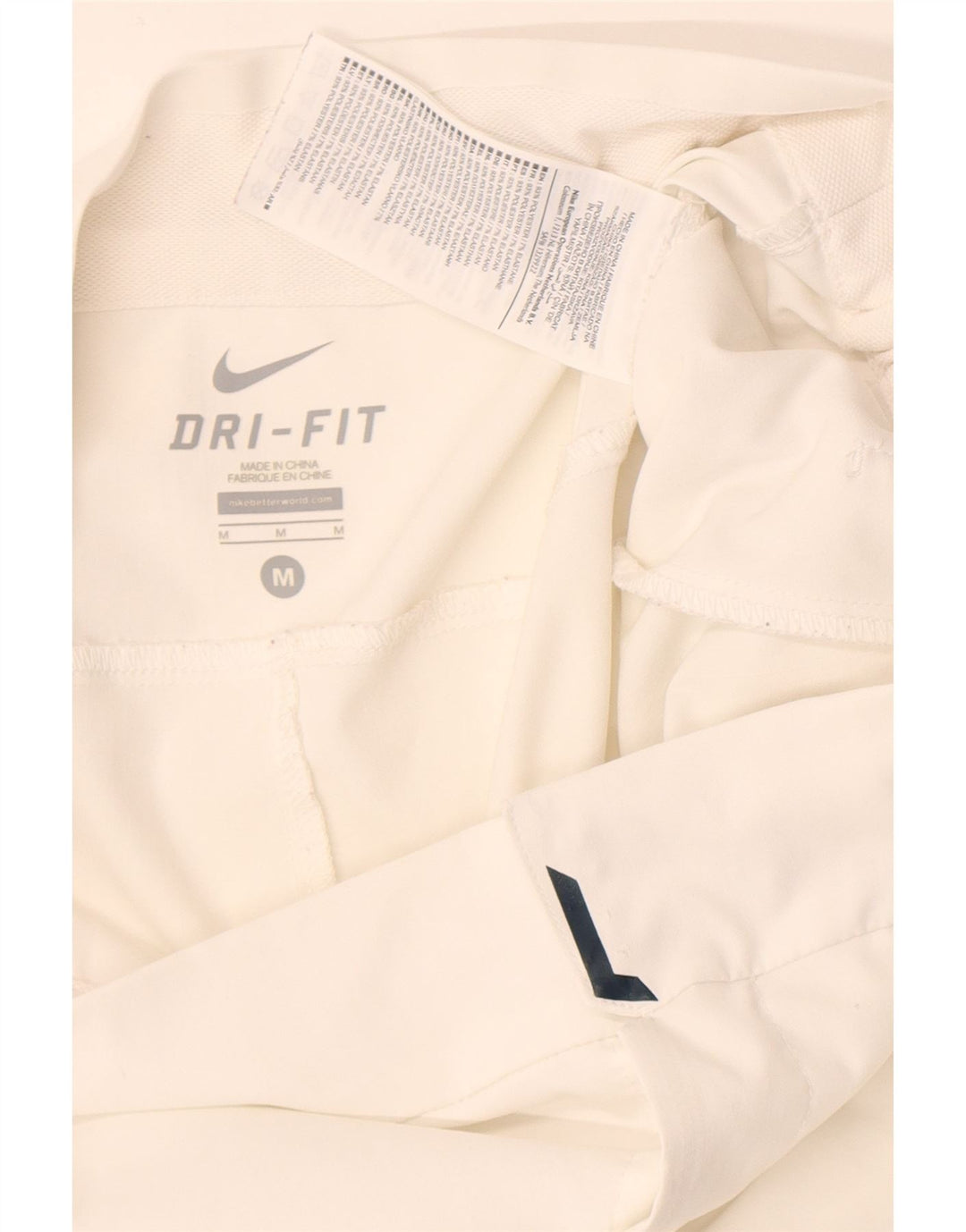 Nike Herre Dri Fit Chino Shorts Medium W30 Hvid Polyester