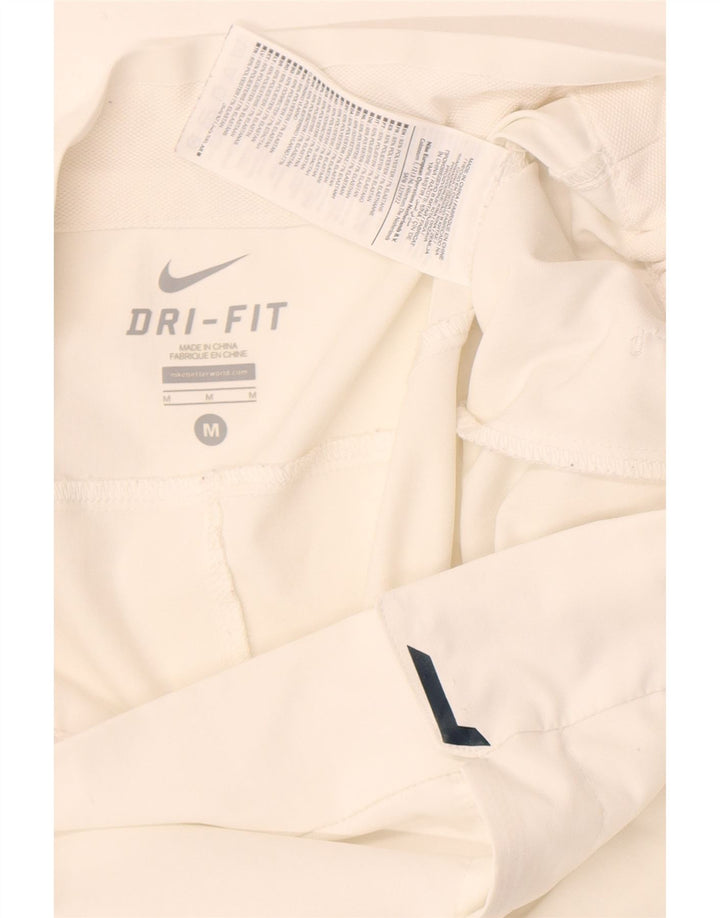 Nike Herre Dri Fit Chino Shorts Medium W30 Hvid Polyester