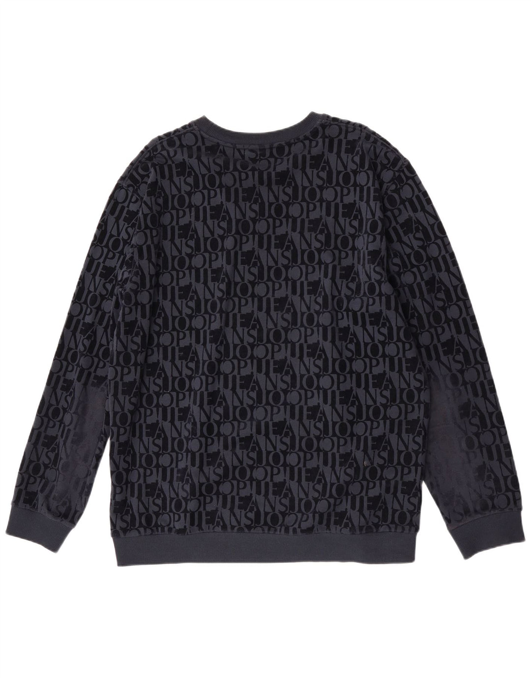 Joop Herre Grafisk Sweatshirt Jumper 2XL Marineblå Bomuld
