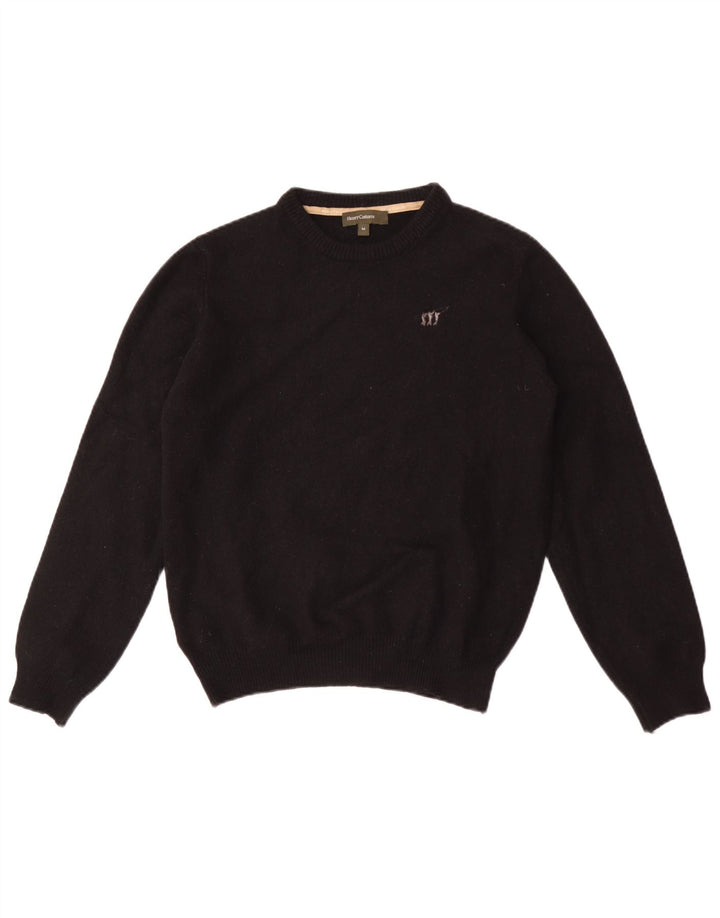 Henry Cottons Dame Boat Neck Jumper Sweater UK 14 Medium Sort Uld