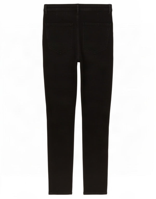Zara Dame Skinny Jeans EU 40 Medium W30 L28 Sort Bomuld