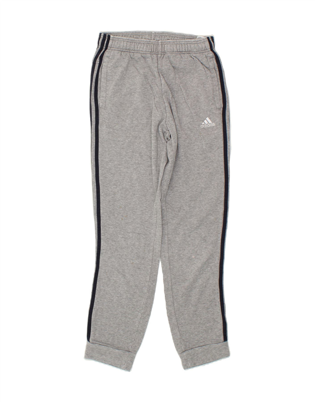 ADIDAS Mens Tracksuit Trousers Joggers Small  Grey Cotton Vintage Adidas and Second-Hand Adidas from Messina Hembry 