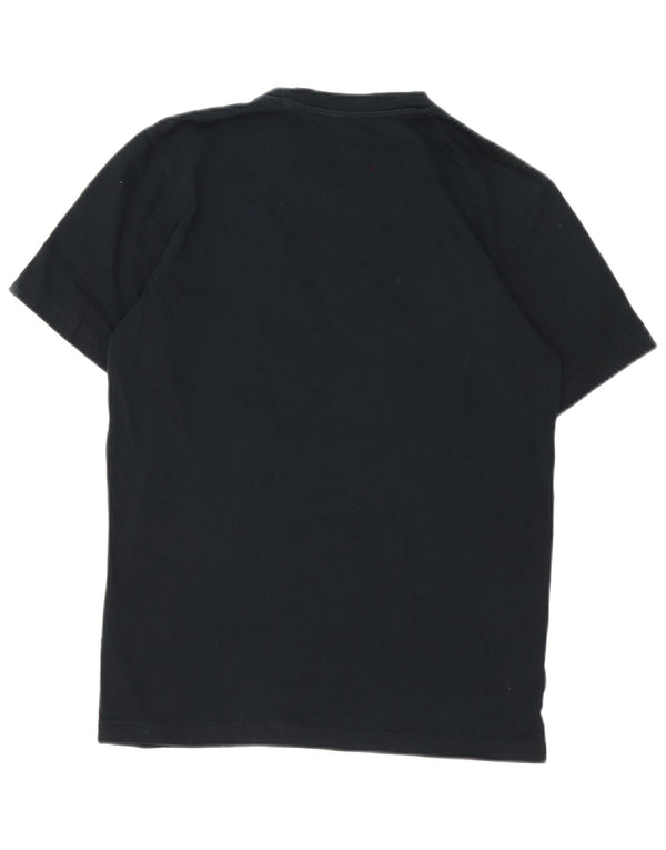 Adidas Herre Climalite grafisk T-shirt top lille sort bomuld
