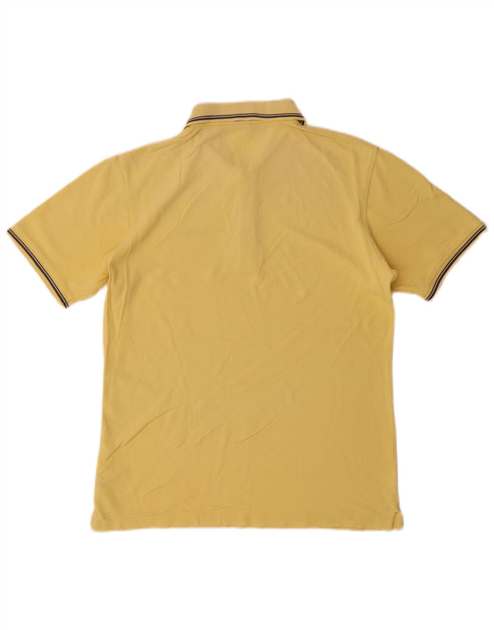 Reebok herre poloshirt lille gul stribet bomuld
